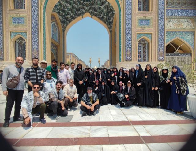 گزارش تصویری کاروان بیعت با ولایت ( سفر زیارتی عتبات عالیات دانشجویان دانشگاه جامع انقلاب اسلامی) خرداد 1404