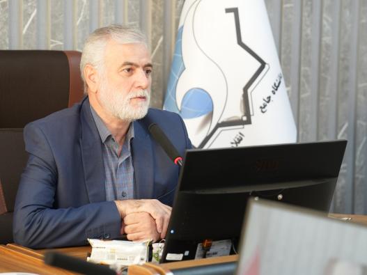 پرسش و پاسخ دانشجویی با حضور ریاست محترم دانشگاه جامع انقلاب اسلامی 