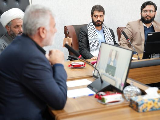 نشست صمیمی ریاست محترم دانشگاه با فعالین بسیج دانشجویی