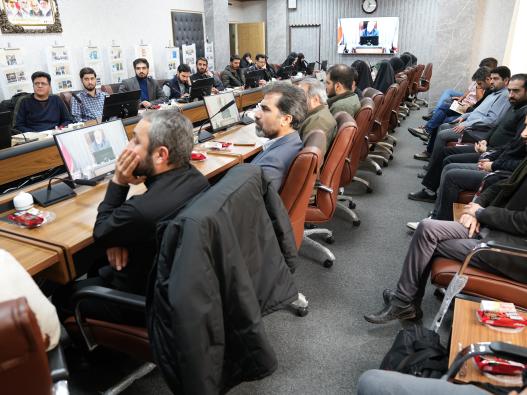 نشست صمیمی ریاست محترم دانشگاه با فعالین بسیج دانشجویی