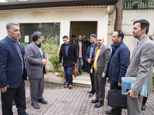 بازدید دانشجویان رشته مدیریت رسانه از خبرگزاری قرآنی ایران (ایکنا)