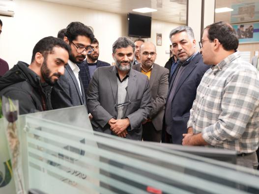 بازدید دانشجویان رشته مدیریت رسانه از خبرگزاری قرآنی ایران (ایکنا)