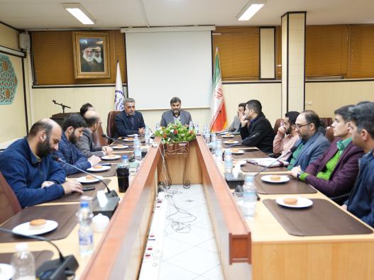 بازدید دانشجویان رشته مدیریت رسانه از خبرگزاری قرآنی ایران (ایکنا)