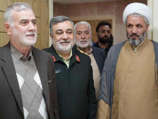 بازدید سردار اشتری مشاور عالی رییس ستاد کل نیروهای مسلح از دانشگاه جامع انقلاب اسلامی