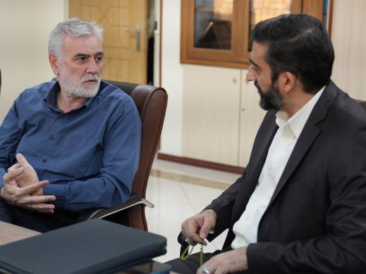 حضور دکتر علی شمسی پور مدیرکل محترم حوزه ریاست و روابط عمومی وزارت علوم، تحقیقات و فناوری در دانشگاه جامع انقلاب اسلامی