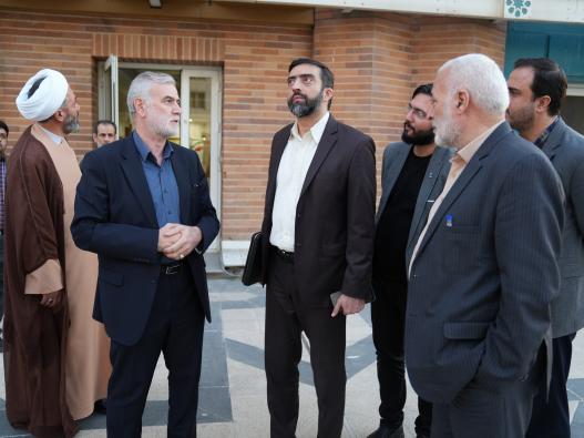 حضور دکتر علی شمسی پور مدیرکل محترم حوزه ریاست و روابط عمومی وزارت علوم، تحقیقات و فناوری در دانشگاه جامع انقلاب اسلامی