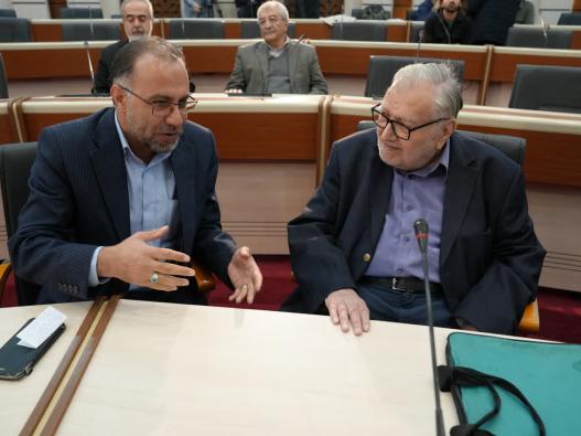 گزارش تصویری آیین رونمایی از ویراست جدید کتاب ماندگار «ارتباط انسان – جهان» اثر علامه محمدتقی جعفری   25 آبان ۱۴۰۴ سالن شهید سلیمانی 