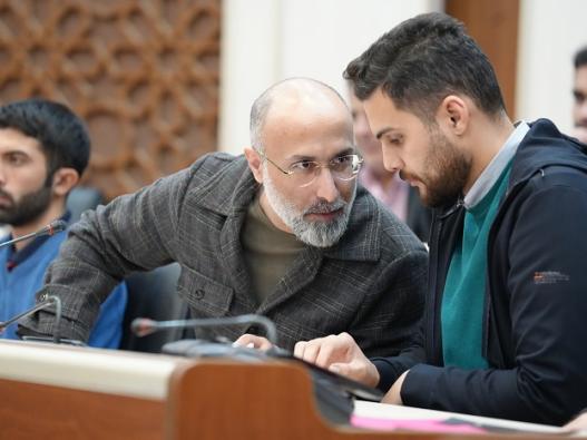 به روایت تصویر ؛ نشست صمیمانه پرسش و پاسخ دانشجویان با ریاست دانشگاه جامع انقلاب اسلامی در روز دانشجو