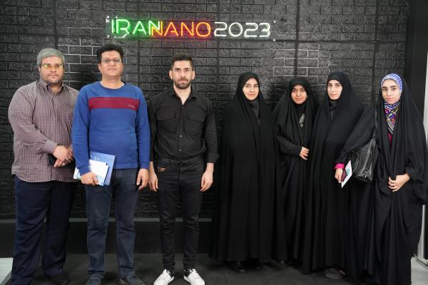 بازدید دانشجویان دانشگاه جامع انقلاب اسلامی از چهاردهمین نمایشگاه فناوری های نانو