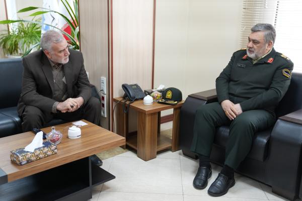 بازدید سردار اشتری مشاور عالی رییس ستاد کل نیروهای مسلح از دانشگاه جامع انقلاب اسلامی